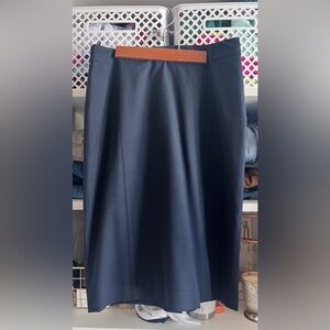 Ann Taylor Classic Navy Pencil Skirt